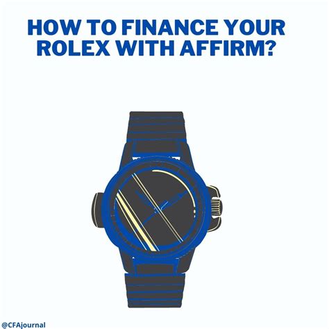 buy rolex interest free credit|rolex affirm.